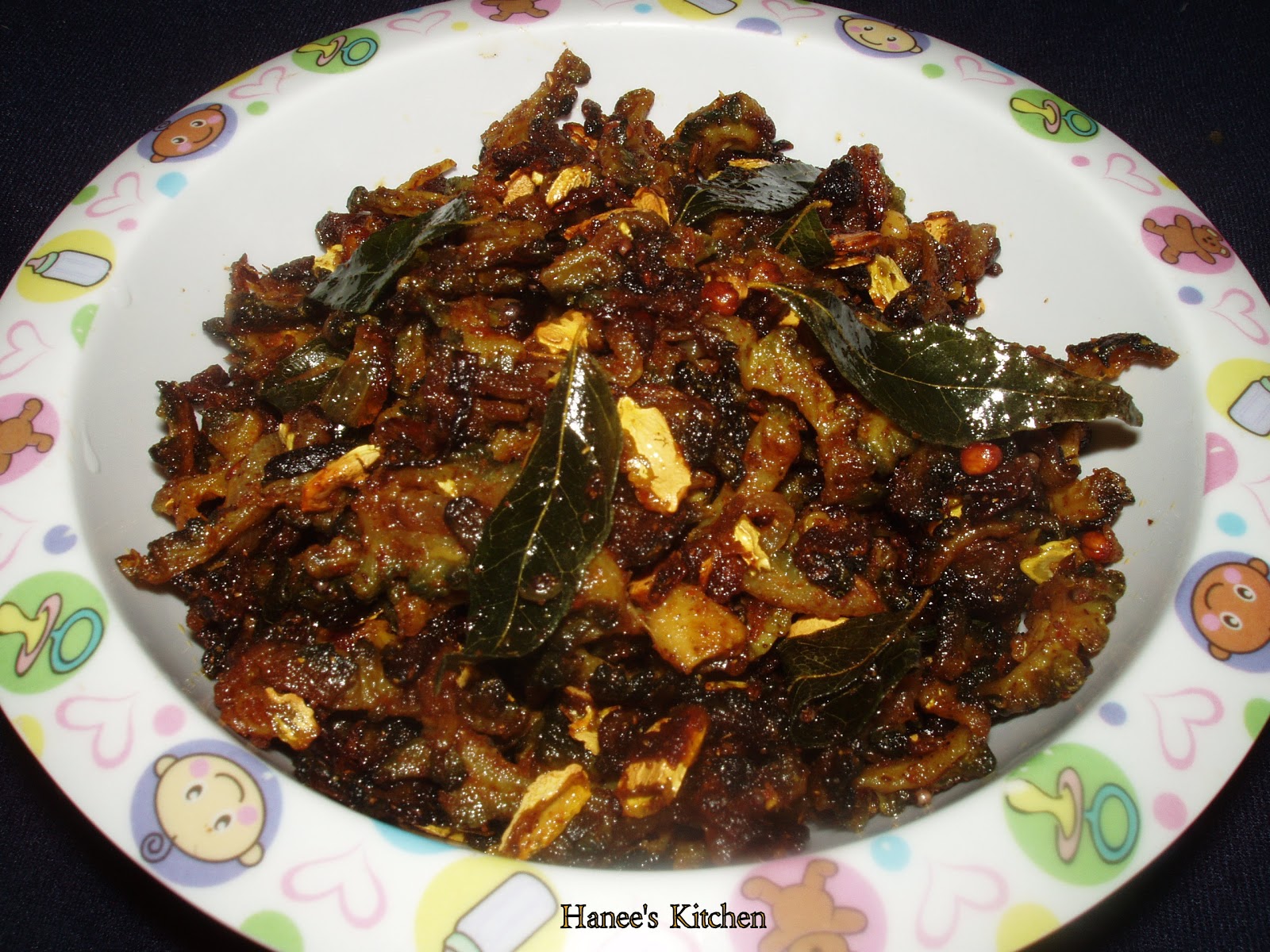 Hanees Kitchen BITTER GOURD FRY