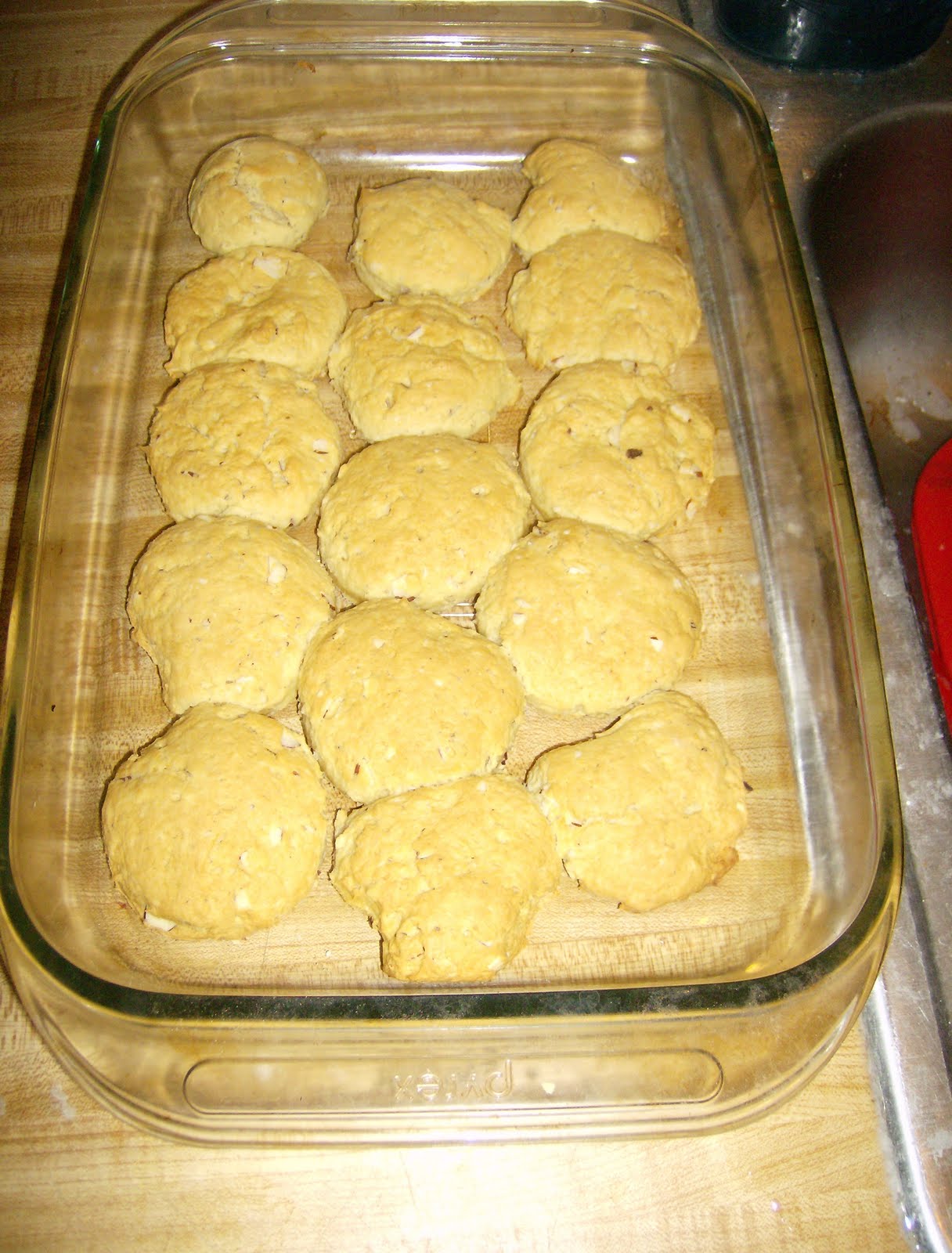 Sci Fried Soggy Biscuits and Nut Gravy
