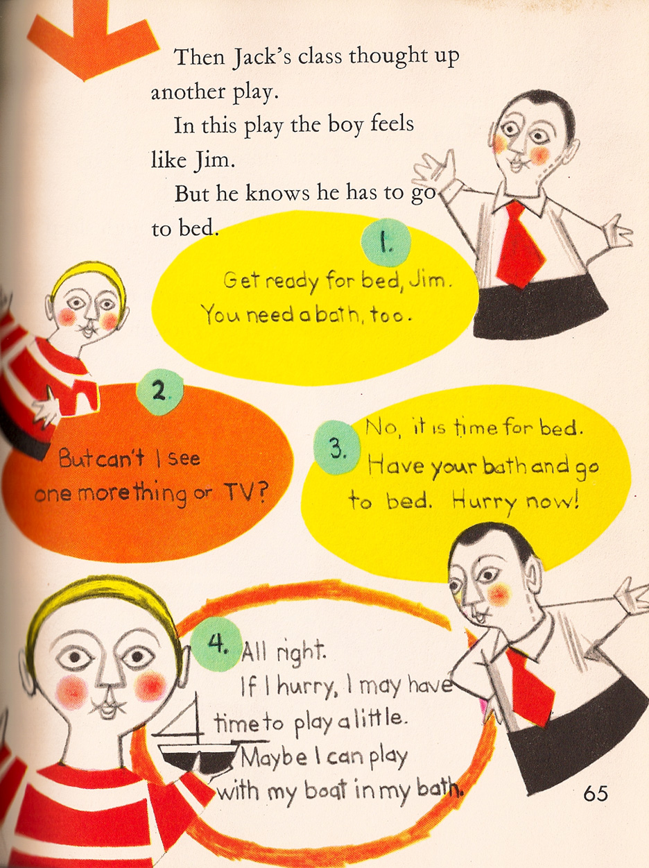 The Art of Children's Picture Books Retro Vintage Children's Textbook