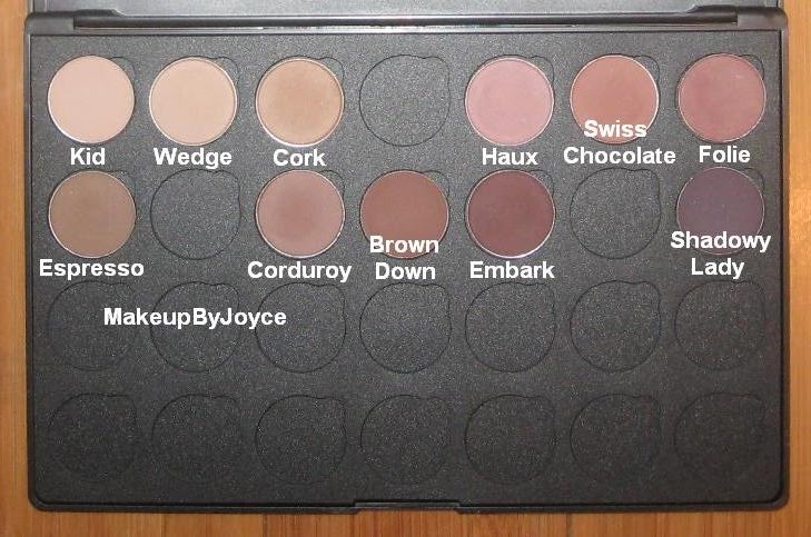 MakeupByJoyce ** !: Collection: Neutral Matte Palette