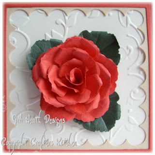 Jak Heath.com: Floral Punch Craft - Begonia