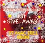 @27 mac or 300 followers ; i♥contestblog 1st GiveAway