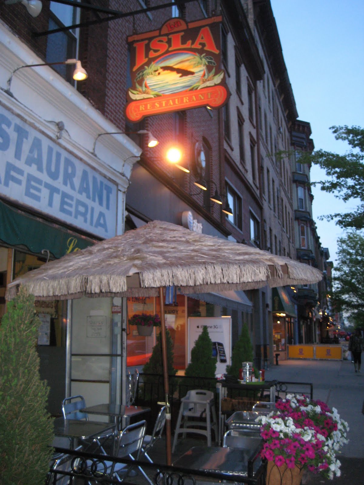 Peanut Butter & PushUps Restaurant Review La Isla, Hoboken, NJ