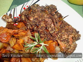 Friptura de miel cu ierburi aromatice