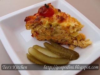 Fusilli cu rosii cherry la cuptor