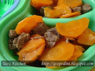 Sote de morcovi cu ficatei