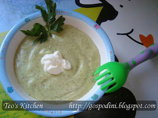 Piure de cartofi si spanac