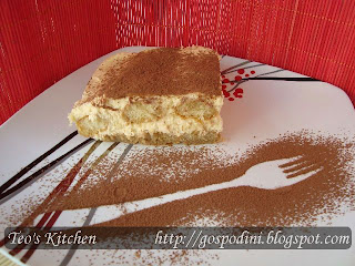 Tiramisu cu mascarpone