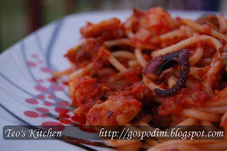 Paste cu fructe de mare