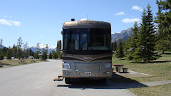 Parked at Banff Provincial Park, Alberta