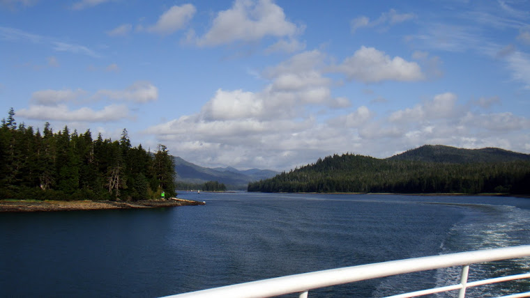 Ferry Trip From Petersburg to Kechikan (going through the Wrangell Narrows)