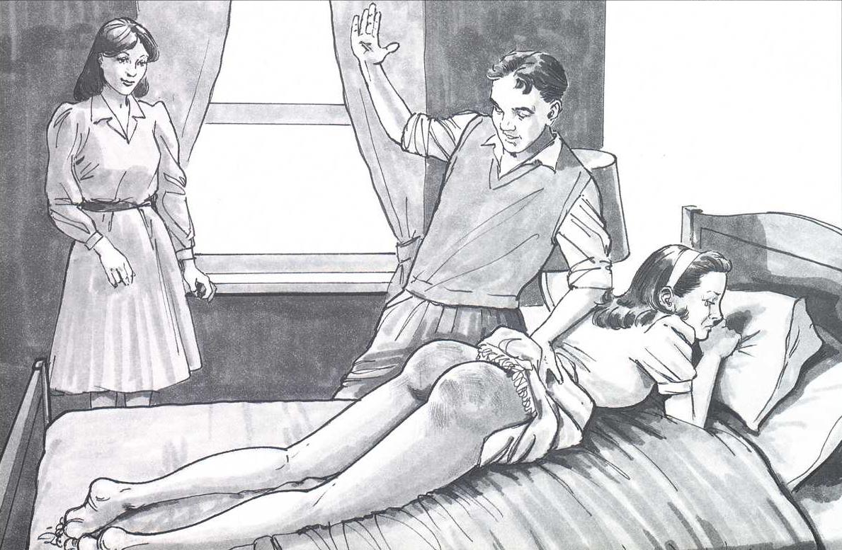 Illustrated Spanking Stories.