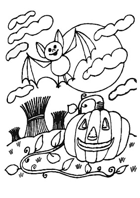 Free Halloween Coloring Pages for Kids