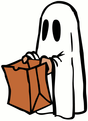 clipart halloween trick or treaters - photo #13