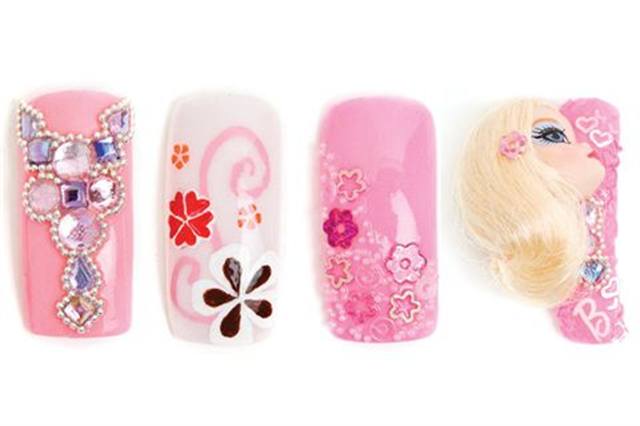 Miles de Diseños de Uñas: Diseños de Uñas Barbie Collecction - II