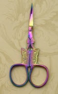 Titanium Butterfly Scissors