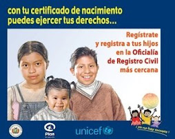 derecho a ser inscrito en el registro civil