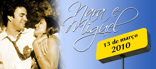 Nara e Miguel