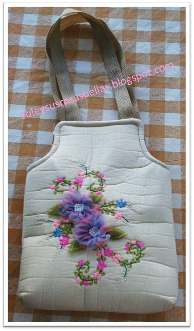 Bordadas Bolso De Manta Artesanal Bolsas De Yute Decoradas Con
