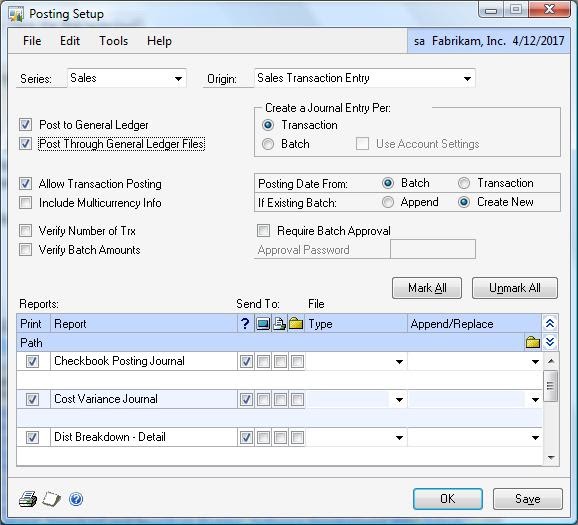 The Dynamics GP Blogster: Why my transactions don't post through GL ...