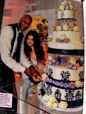 Hansen's Cakes: OK Magazine Kardashian/Odom Wedding Issue!