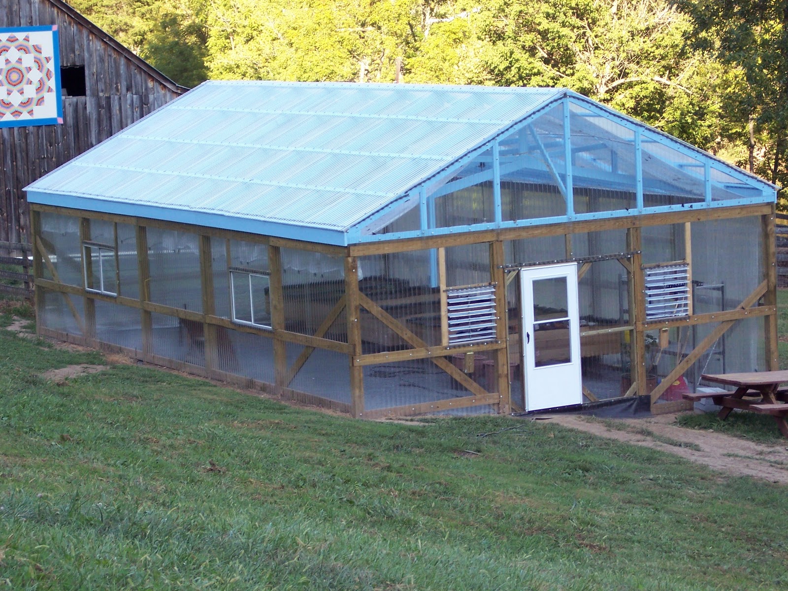 greenhouse: greenhouse construction