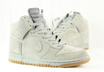nike dunks grey gum