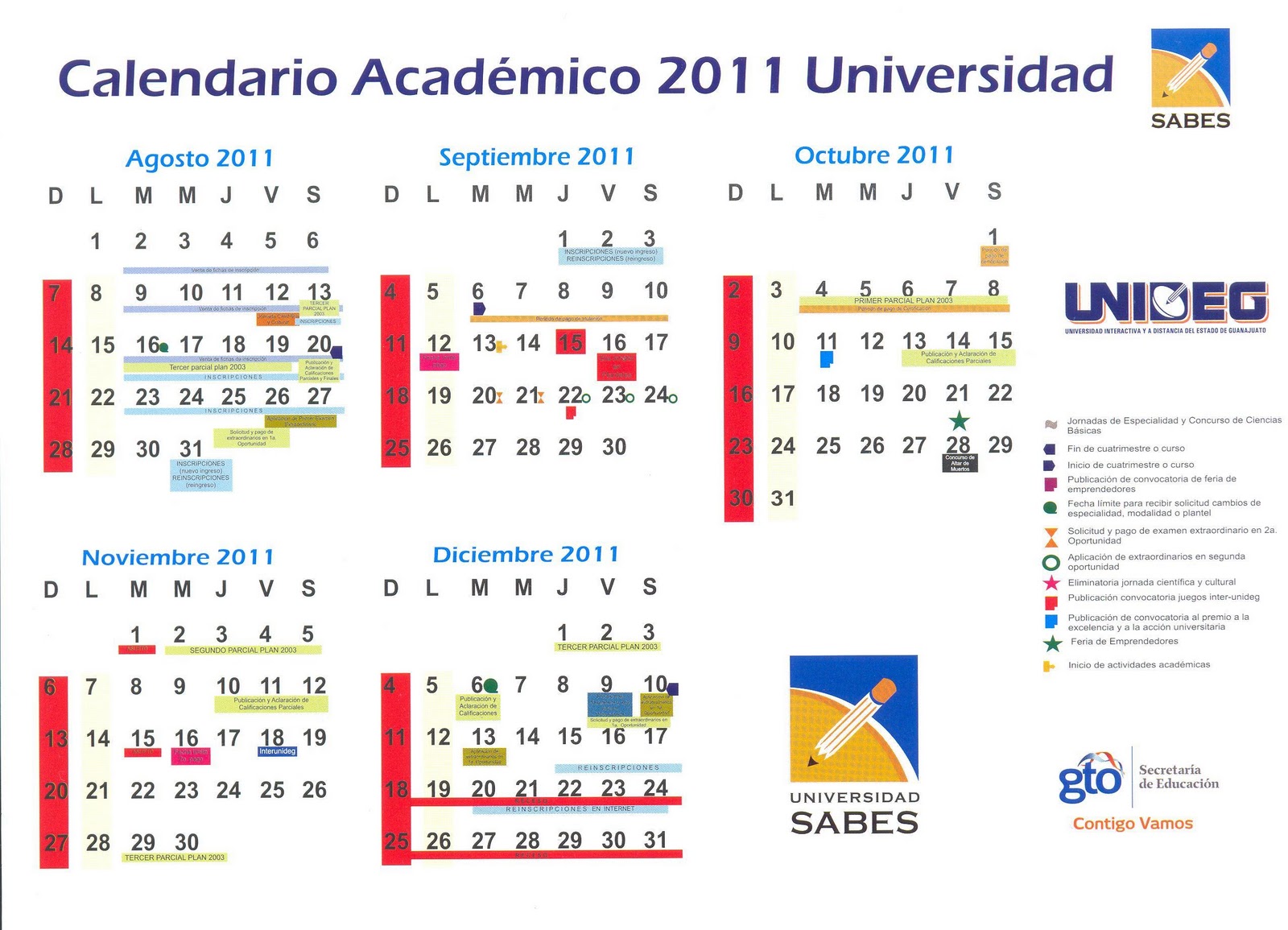 Calendario Academico Upr