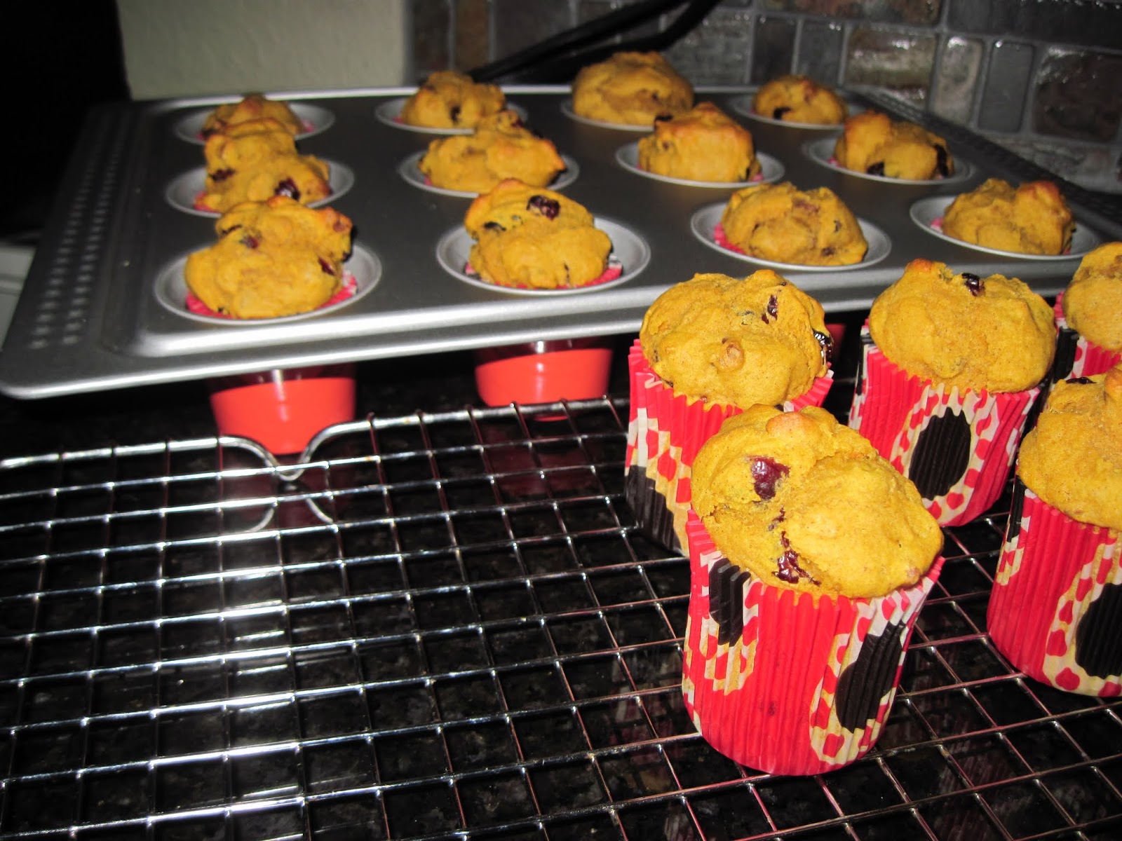 Grams Made It Grams Made Pumpkin, Cranberry & Pecan Muffins