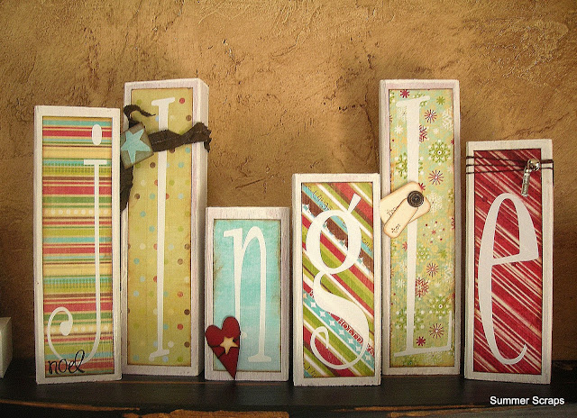 Christmas Wood Blocks