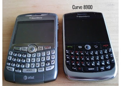 our BlackBerry Curve 8900