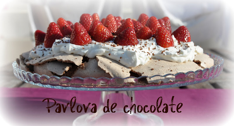 PAVLOVA DE CHOCOLATE