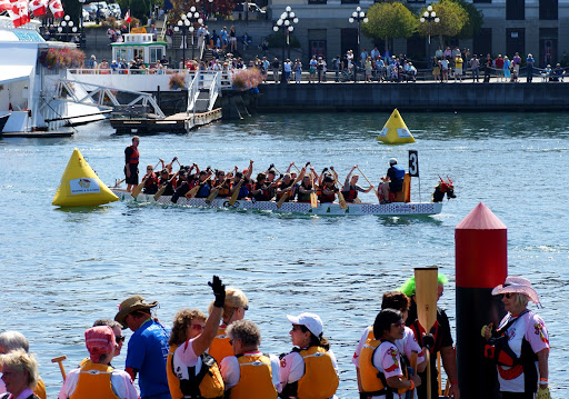 Dragon Boat Festival, Ship Point Pier, Victoria, BC, Canada