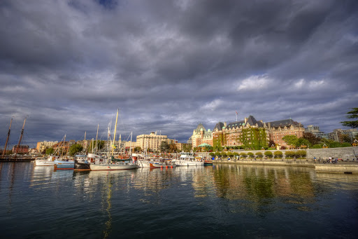 Classic Wooden Boat Festival, Inner Harbour, Fairmont Empress, Victoria, BC, Canada