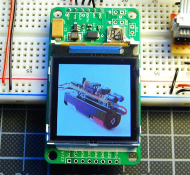 microchips PIC: Flickr Images on A Nokia LCD and AVR