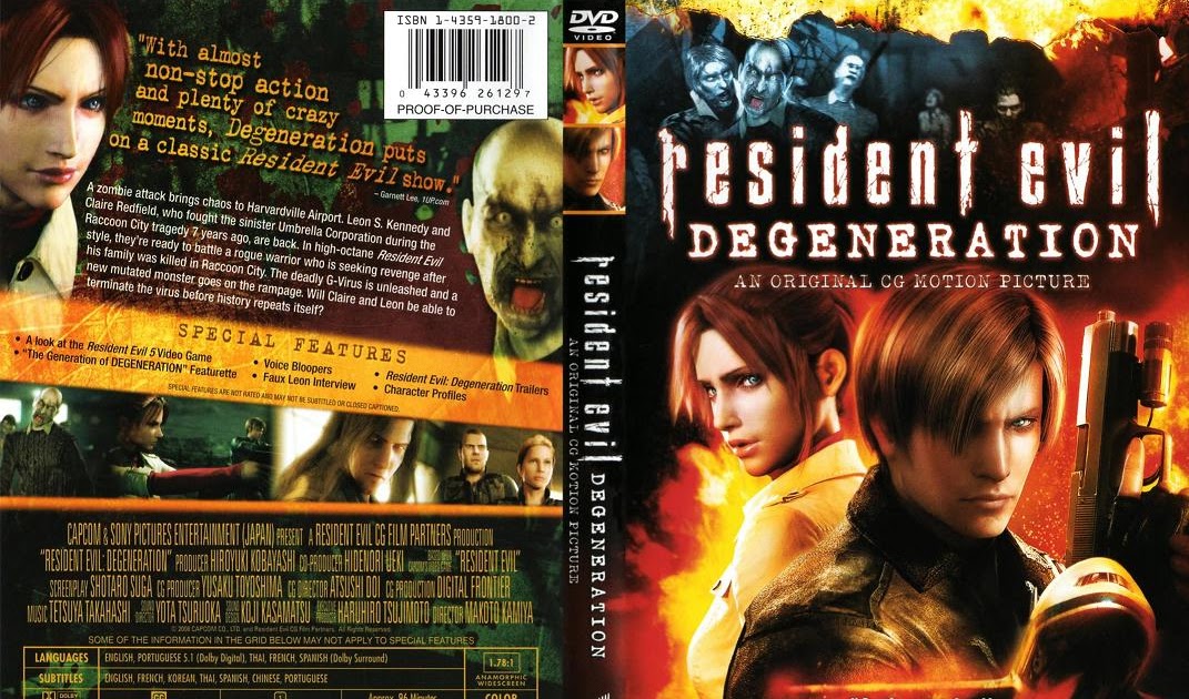 Movies Collection Resident Evil Degeneration [2008]