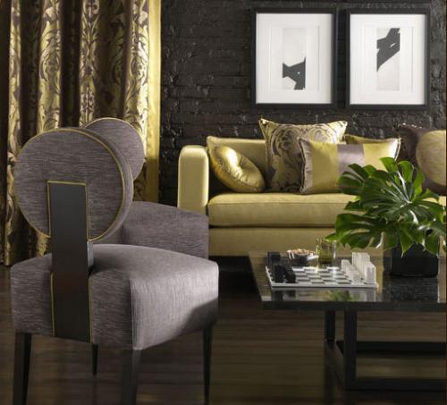 DECORANDO TU ESPACIO: Otoño en negro y dorado