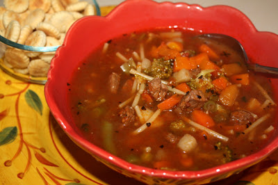 Busy Mom Recipes: Beef Vegetable Soup