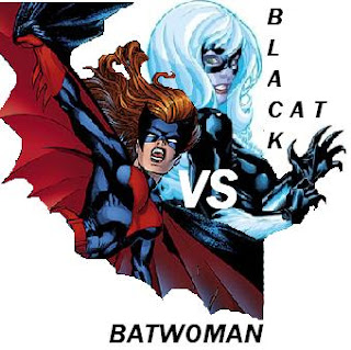 cat batgirl vs grudge batman spider batwoman match man
