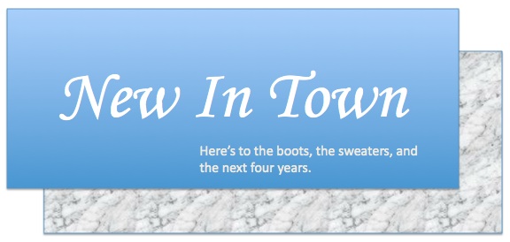 New In Town