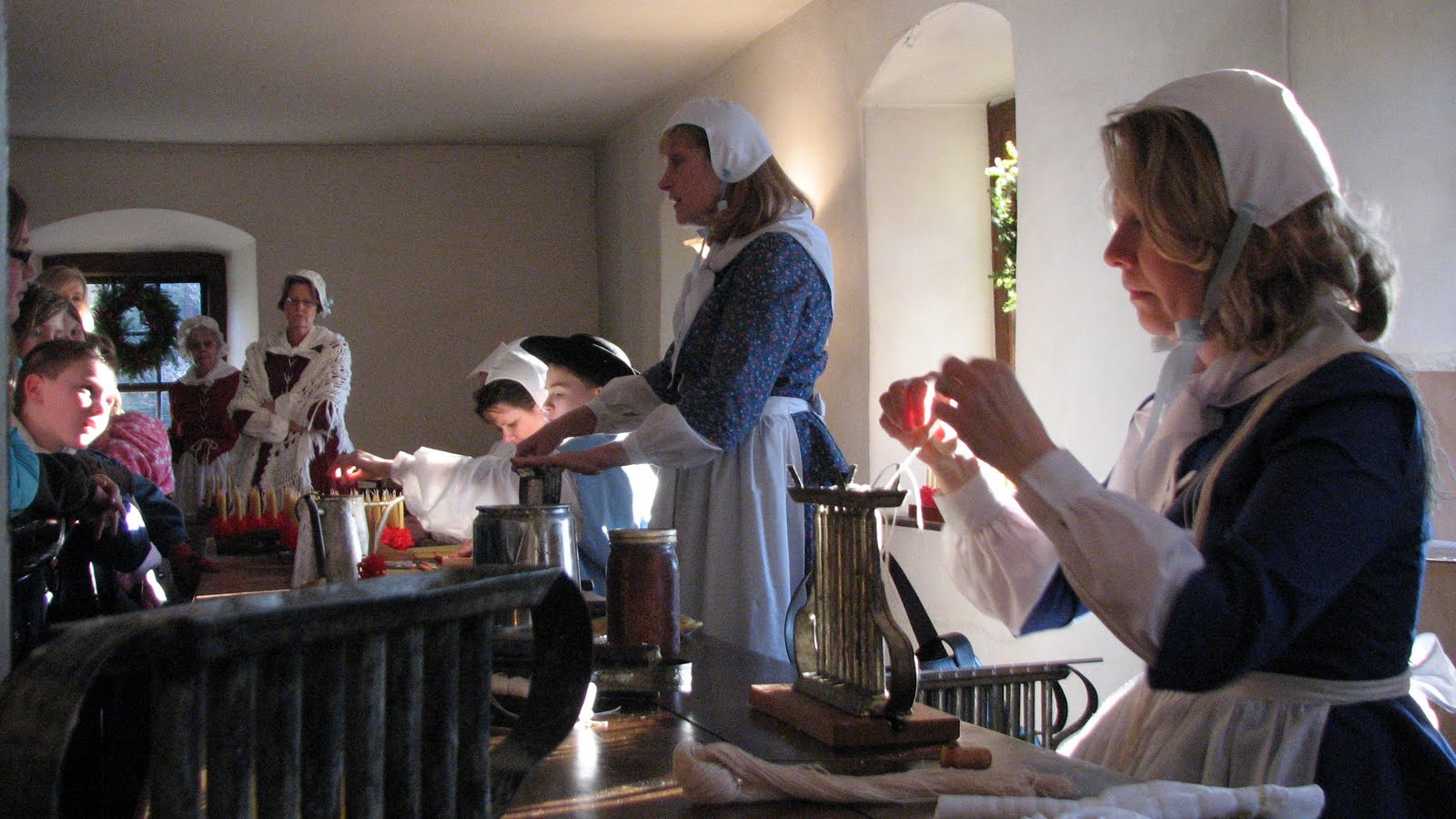 The Scriptorium Moravian Candle Tea