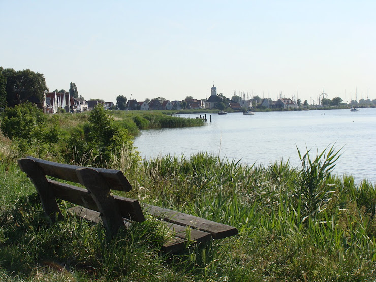 het bekenste bankje bij Durgerdam