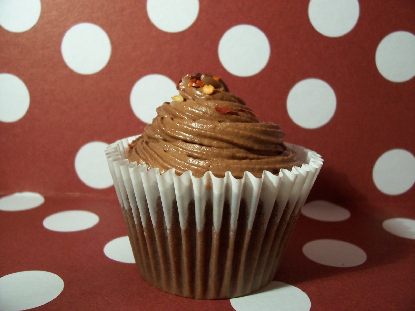 Faking Fancy Cupcakes: Chocolate Chili Cupcake