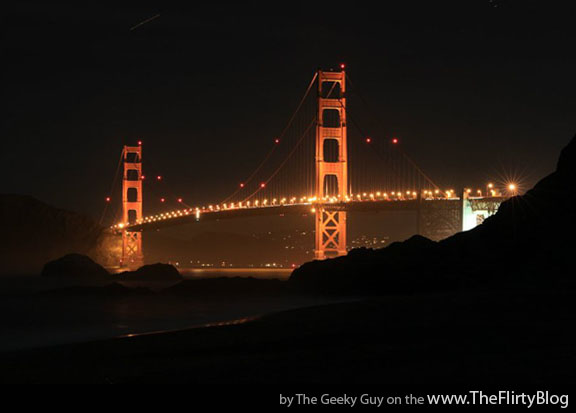golden gate bridge at night wallpaper. The Golden Gate Bridge