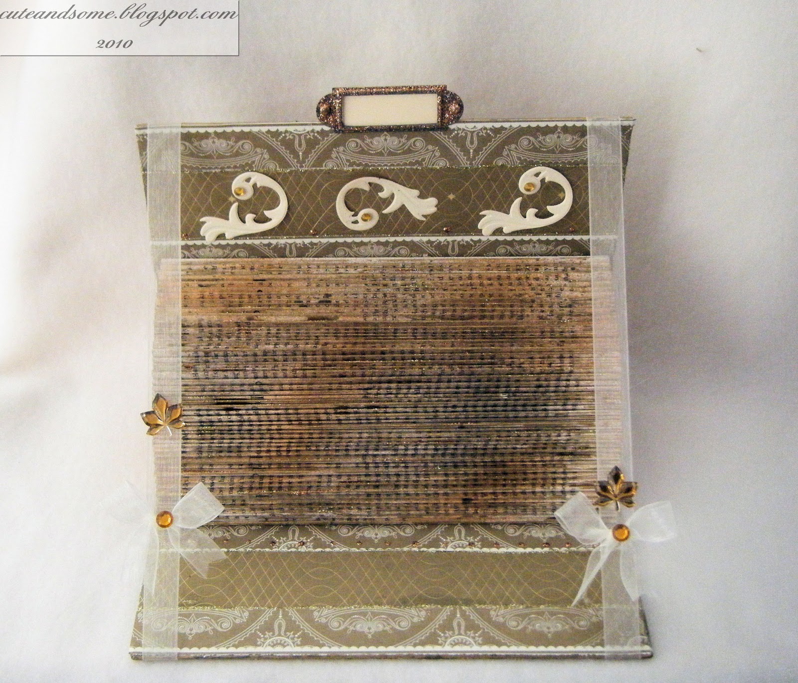 Cute and Some A CARD AND LETTER KEEPER