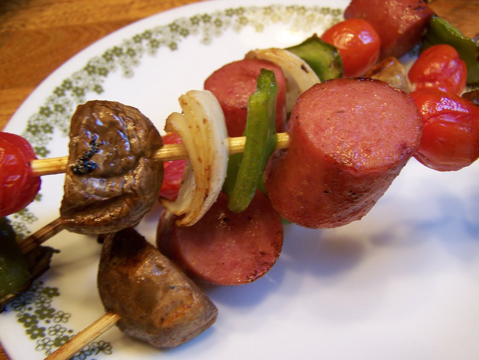 Smoked Sausage Kabobs