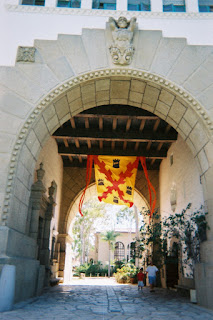 Santa Barbara County Historic Courthouse's main entrance