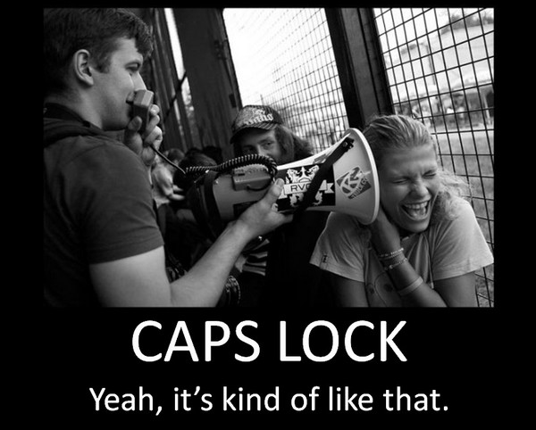 CAPS LOCK LEFT ON | Daily Vowel Movements