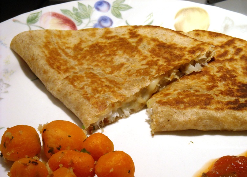 Diabetics Rejoice! Parmesan Crusted Sole & Fish Taco Quesadillas