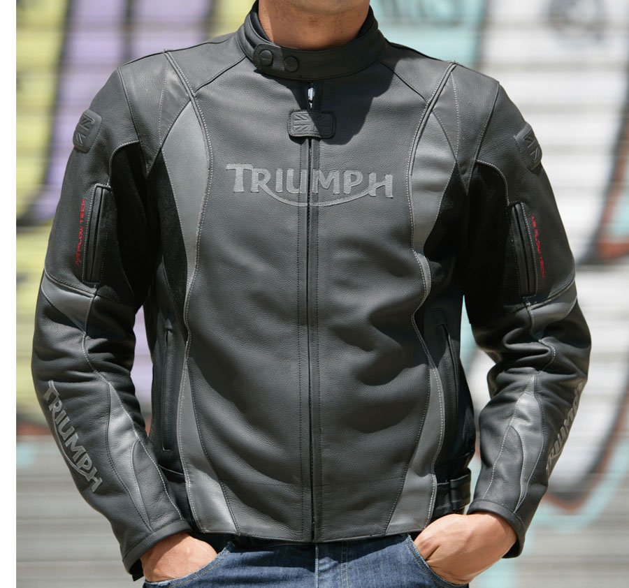 Leather Triumph Motorcycle Jacket